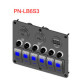Switch Panel - Rocker Switch with 6 Panels - PN-LB6S3 - ASM